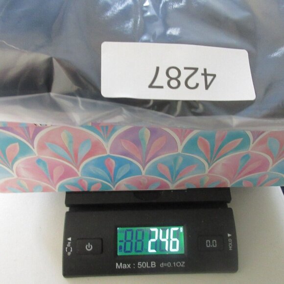 Edikted Vinyl Faux Leather High Rise Trouser Leggings Women L Black Wet Look 246 - Picture 12 of 12